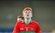 3 November 2013; Stuart Murphy, Rathnew, looks to the sky after defeat against Longford Slashers. AIB Leinster Senior Club Football Championship, Quarter-Final, Longford Slashers, Longford v Rathnew, Wicklow. Glennon Brothers Pearse Park, Longford. Picture credit: Pat Murphy / SPORTSFILE