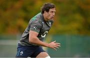 5 November 2013; Ireland's Mike McCarthy in action during squad training ahead of their Guinness Series International match against Samoa on Saturday. Ireland Rugby Squad Training, Carton House, Maynooth, Co. Kildare. Picture credit: Brendan Moran / SPORTSFILE