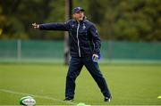 5 November 2013; Ireland assistant coach Les Kiss during squad training ahead of their Guinness Series International match against Samoa on Saturday. Ireland Rugby Squad Training, Carton House, Maynooth, Co. Kildare. Picture credit: Brendan Moran / SPORTSFILE