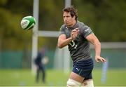 5 November 2013; Ireland's Mike McCarthy in action during squad training ahead of their Guinness Series International match against Samoa on Saturday. Ireland Rugby Squad Training, Carton House, Maynooth, Co. Kildare. Picture credit: Brendan Moran / SPORTSFILE