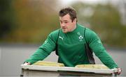 5 November 2013; Ireland's Cian Healy arrives for squad training ahead of their Guinness Series International match against Samoa on Saturday. Ireland Rugby Squad Training, Carton House, Maynooth, Co. Kildare. Picture credit: Brendan Moran / SPORTSFILE
