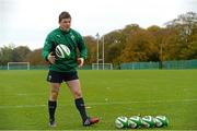 5 November 2013; Ireland's Brian O'Driscoll in action during squad training ahead of their Guinness Series International match against Samoa on Saturday. Ireland Rugby Squad Training, Carton House, Maynooth, Co. Kildare. Picture credit: David Maher / SPORTSFILE