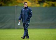 5 November 2013; Ireland's Jonathan Sexton looks on during squad training ahead of their Guinness Series International match against Samoa on Saturday. Ireland Rugby Squad Training, Carton House, Maynooth, Co. Kildare. Picture credit: David Maher / SPORTSFILE