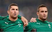 9 November 2013; Rob Kearney, left, and Dave Kearney, Ireland. Guinness Series International, Ireland v Samoa, Aviva Stadium, Lansdowne Road, Dublin. Picture credit: Stephen McCarthy / SPORTSFILE