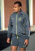 12 November 2013; Australia's Will Genia arrives for squad training ahead of their Guinness Series International match against Ireland on Saturday. Australia Rugby Squad Training, Wanderers RFC, Ballsbridge, Dublin. Picture credit: Ramsey Cardy / SPORTSFILE