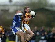 9 January 2005; Shay Kennedy, Kilkenny, in action against Tom Kelly, Laois. O'Byrne Cup, Quarter-Final, Kilkenny v Laois, Pairc Lachtain, Freshford, Co. Kilkenny. Picture credit; Matt Browne / SPORTSFILE