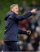 16 November 2013; Ireland head coach Joe Schmidt. Guinness Series International, Ireland v Australia, Aviva Stadium, Lansdowne Road, Dublin. Picture credit: Stephen McCarthy / SPORTSFILE