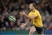 16 November 2013; Quade Cooper, Australia. Guinness Series International, Ireland v Australia, Aviva Stadium, Lansdowne Road, Dublin. Picture credit: Stephen McCarthy / SPORTSFILE