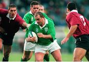 14 November 1998; Peter Clohessy, Ireland. Rugby World Cup Qualifier, Ireland v Georgia, Lansdowne Road, Dublin. Picture credit: David Maher / SPORTSFILE