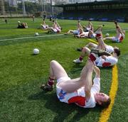 21 January 2005; Francie Bellew, Armagh, during training in advance of the 2004 Vodafone All-Stars Exhibition Game, 2003 Vodafone All-Stars v 2004 Vodafone All-Stars, Hong Kong Football Club, Hong Kong. Picture credit; Ray McManus / SPORTSFILE