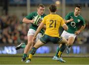 16 November 2013; Jack McGrath, Ireland, in action against Nic White, 21, Australia. Guinness Series International, Ireland v Australia, Aviva Stadium, Lansdowne Road, Dublin. Picture credit: Brendan Moran / SPORTSFILE