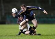 30 January 2005; Felipe Contepomi, Leinster, in action against James Richards, The Dragons. Celtic League 2004-2005, Pool 1, Leinster v The Dragons, Lansdowne Road, Dublin. Picture credit; Brian Lawless / SPORTSFILE