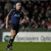 30 January 2005; Niall Ronan, Leinster. Celtic League 2004-2005, Pool 1, Leinster v The Dragons, Lansdowne Road, Dublin. Picture credit; Brian Lawless / SPORTSFILE