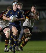 30 January 2005; Niall Ronan, Leinster, in action against The Dragons. Celtic League 2004-2005, Pool 1, Leinster v The Dragons, Lansdowne Road, Dublin. Picture credit; Brian Lawless / SPORTSFILE