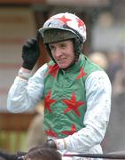 30 January 2005; Barry Geraghty, jockey. Grand National Trial Handicap Steeplechase. Punchestown Racecourse, Co. Kildare. Picture credit; David Maher / SPORTSFILE