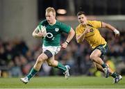 16 November 2013; Luke Marshall, Ireland, in action against Australia. Guinness Series International, Ireland v Australia, Aviva Stadium, Lansdowne Road, Dublin. Picture credit: Matt Browne / SPORTSFILE