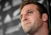 20 November 2013; New Zealand's Kieran Read during a media day ahead of their Guinness Series International match against Ireland on Sunday. New Zealand Media Day, Castleknock Hotel & Country Club, Castleknock, Co. Dublin. Picture credit: Brendan Moran / SPORTSFILE