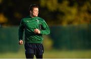 22 November 2013; Ireland's Brian O'Driscoll during squad training ahead of their Guinness Series International match against New Zealand on Sunday. Ireland Rugby Squad Training, Carton House, Maynooth, Co. Kildare.  Picture credit: Stephen McCarthy / SPORTSFILE