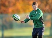 22 November 2013; Ireland's Paddy Jackson during squad training ahead of their Guinness Series International match against New Zealand on Sunday. Ireland Rugby Squad Training, Carton House, Maynooth, Co. Kildare.  Picture credit: Stephen McCarthy / SPORTSFILE