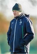 22 November 2013; Ireland head coach Joe Schmidt during squad training ahead of their Guinness Series International match against New Zealand on Sunday. Ireland Rugby Squad Training, Carton House, Maynooth, Co. Kildare.  Picture credit: Stephen McCarthy / SPORTSFILE