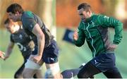 22 November 2013; Ireland's Dave Kearney during squad training ahead of their Guinness Series International match against New Zealand on Sunday. Ireland Rugby Squad Training, Carton House, Maynooth, Co. Kildare.  Picture credit: Stephen McCarthy / SPORTSFILE
