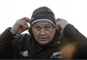 22 November 2013; New Zealand head coach Steve Hansen, during training, ahead of their Guinness Series International match against Ireland on Sunday. New Zealand Media Day, Garda RFC, Westmanstown Sports Centre, Westmanstown, Co. Dublin Picture credit: David Maher / SPORTSFILE