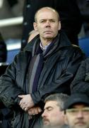 6 February 2005; British and Irish coach Sir Clive Woodward watches the game from the stand. RBS Six Nations Championship 2005, Italy v Ireland, Stadio Flamino, Rome, Italy. Picture credit; Brendan Moran / SPORTSFILE