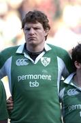 6 February 2005; Malcolm O'Kelly, Ireland. RBS Six Nations Championship 2005, Italy v Ireland, Stadio Flamino, Rome, Italy. Picture credit; Brendan Moran / SPORTSFILE