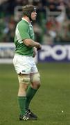 6 February 2005; Paul O'Connell, Ireland. RBS Six Nations Championship 2005, Italy v Ireland, Stadio Flamino, Rome, Italy. Picture credit; Brian Lawless / SPORTSFILE