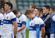 24 November 2013; Diarmuid Connolly, right, and his St Vincent's team mates before the game. AIB Leinster Senior Club Football Championship Semi-Final, St Vincent's, Dublin v Summerhill, Meath. Parnell Park, Dublin. Picture credit: Ray McManus / SPORTSFILE