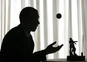 14 February 2005; Eoin Kennedy, Dublin, who was presented with Vodafone GAA All-Star Handball award for 2004. Westin Hotel, Dublin. Picture credit; David Maher / SPORTSFILE