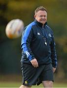 26 November 2013; Leinster head coach Matt O'Connor during squad training ahead of their Celtic League 2013/14, Round 9, game against Scarlets on Saturday. Leinster Rugby Squad Training & Press Briefing, Rosemount, UCD, Belfield, Dublin. Picture credit: Brendan Moran / SPORTSFILE