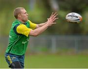 27 November 2013; Munster's Keith Earls in action during squad training ahead of their Celtic League 2013/14, Round 9, game against Newport Gwent Dragons on Friday. Munster Rugby Squad Training, Cork Institute of Technology, Bishopstown, Cork. Picture credit: Matt Browne / SPORTSFILE