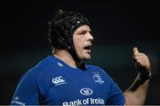 30 November 2013; Mike Ross, Leinster. Celtic League 2013/14 Round 9, Leinster v Scarlets, RDS, Ballsbridge, Dublin.  Picture credit: Stephen McCarthy / SPORTSFILE