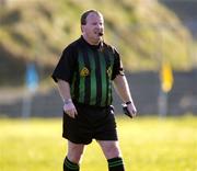 6 March 2005; John Geaney, Referee. Allianz National Football League, Division 1B, Galway v Sligo, Tuam Stadium, Tuam, Co. Galway. Picture credit; Ray Ryan / SPORTSFILE