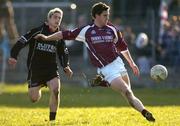 6 March 2005; Paul Clancy, Galway, in action against Brian Curran, Sligo. Allianz National Football League, Division 1B, Galway v Sligo, Tuam Stadium, Tuam, Co. Galway. Picture credit; Ray Ryan / SPORTSFILE