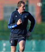 9 December 2013; Leinster's Devin Toner during squad training ahead of their Heineken Cup 2013/14, Pool 1, Round 4, match against Northampton on Saturday. Leinster Rugby Squad Training & Press Briefing, UCD, Belfield, Dublin. Picture credit: Ramsey Cardy / SPORTSFILE