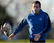 9 December 2013; Leinster's Shane Jennings during squad training ahead of their Heineken Cup 2013/14, Pool 1, Round 4, match against Northampton on Saturday. Leinster Rugby Squad Training & Press Briefing, UCD, Belfield, Dublin. Picture credit: Stephen McCarthy / SPORTSFILE