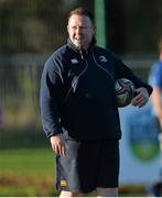 9 December 2013; Leinster head coach Matt O'Connor during squad training ahead of their Heineken Cup 2013/14, Pool 1, Round 4, match against Northampton on Saturday. Leinster Rugby Squad Training & Press Briefing, UCD, Belfield, Dublin. Picture credit: Ramsey Cardy / SPORTSFILE