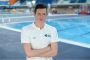 10 December 2013; Ireland's Brendan Hyland during a Swim Ireland European Short Course Championships photocall. National Aquatic Centre, Abbotstown, Dublin. Photo by Sportsfile