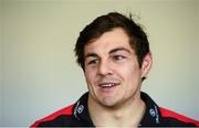 10 December 2013; Ulster's Sean Doyle during a press conference ahead of their Heineken Cup 2013/14, Pool 6, Round 4, game against Benetton Treviso on Saturday. Ulster Rugby Press Conference, Ravenhill Park, Belfast, Co. Antrim. Picture credit: Oliver McVeigh / SPORTSFILE