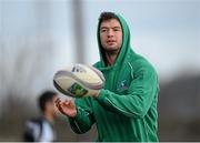 10 December 2013; Connacht's Danie Poolman in action during squad training ahead of their Heineken Cup 2013/14, Pool 3, Round 4, game against Toulouse on Saturday. Connacht Rugby Squad Training & Press Conference, Sportsground, Galway. Picture credit: David Maher / SPORTSFILE