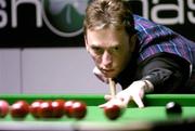 8 March 2005; Ken Doherty, Ireland, pots a red during the second frame. Failte Ireland Irish Masters, Round 2, Ken Doherty.v.Gerard Greene, Citywest Hotel, Saggart, Co. Dublin. Picture credit; Matt Browne / SPORTSFILE