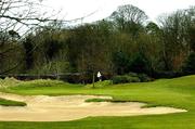 8 March 2005; A view of the new greenside bunker complex on the 1st hole of the Palmer Course at the K Club, Straffan, Co. Kildare. Picture credit; Brendan Moran / SPORTSFILE