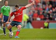 8 December 2013; Ian Keatley, Munster. Heineken Cup 2013/14, Pool 6, Round 3, Munster v Perpignan, Thomond Park, Limerick. Picture credit: Matt Browne / SPORTSFILE Picture credit: Matt Browne / SPORTSFILE