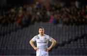 20 December 2013; Leinster's Brian O'Driscoll during the game. Celtic League 2013/14, Round 10, Edinburgh v Leinster, Murrayfield, Edinburgh, Scotland. Picture credit: Stephen McCarthy / SPORTSFILE