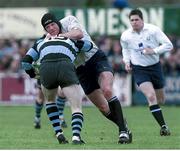 17 April 1999; David Corkery, Cork Constitution, in action against Shannon. AIB League Rugby, Cork Constitution v Shannon, Temple Hill, Cork. Picture credit: Aoife Rice / SPORTSFILE
