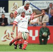 13 August 1999; David Humphreys, Ulster. Guinness Interprovincial Championship, Leinster v Ulster, Donnybrook, Dublin. Picture credit: Brendan Moran / SPORTSFILE
