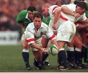 6 March 1999; Kyran Bracken, England. Five Nations Rugby Championship, Ireland v England, Lansdowne Road, Dublin. Picture credit: Matt Browne / SPORTSFILE