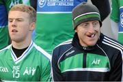 5 January 2014; Athlone IT goalkeeper Gary Connaughton during the team photograph. Bord na Mona O'Byrne Cup, Group B, Round 1, Kildare v Athlone IT, St Conleth's Park, Newbridge, Co. Kildare. Picture credit: Piaras Ó Mídheach / SPORTSFILE